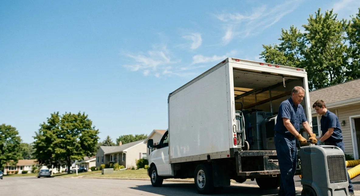 Water Damage Cleanup in Saint Peter, IL near me